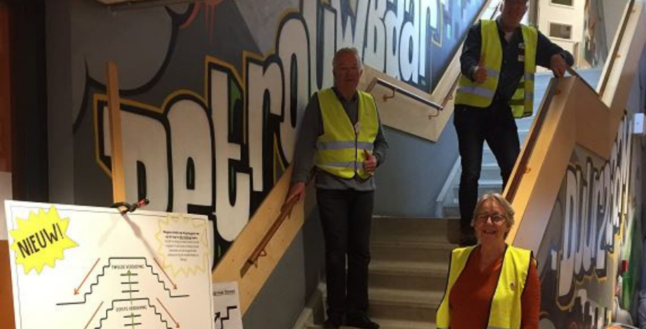 Surveillant Patricia en haar collega's: 