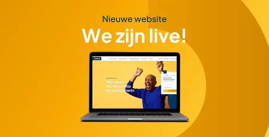 Nieuwe website!